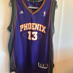 Adidas Purple Phoenix Basketball Jersey - Steve Nash